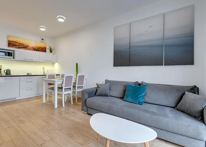 Nadmorskie Spektrum & Parking Apartman Gdańsk